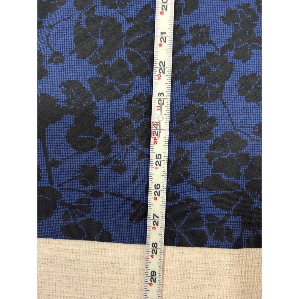 Marc Anthony Polo Shirt Mens XL Blue Excellent Floral Slim Fit Short Sleeve 0004 - Picture 5 of 6